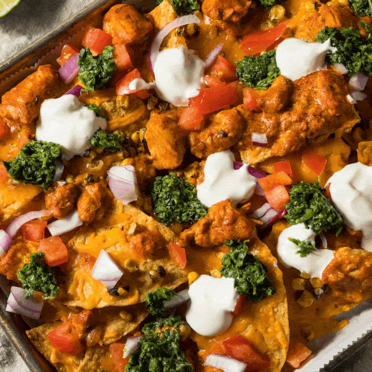 GIF of different recipes featuring Vaca Chips