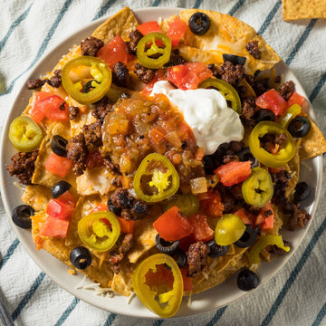 Cheesy Beef Nachos