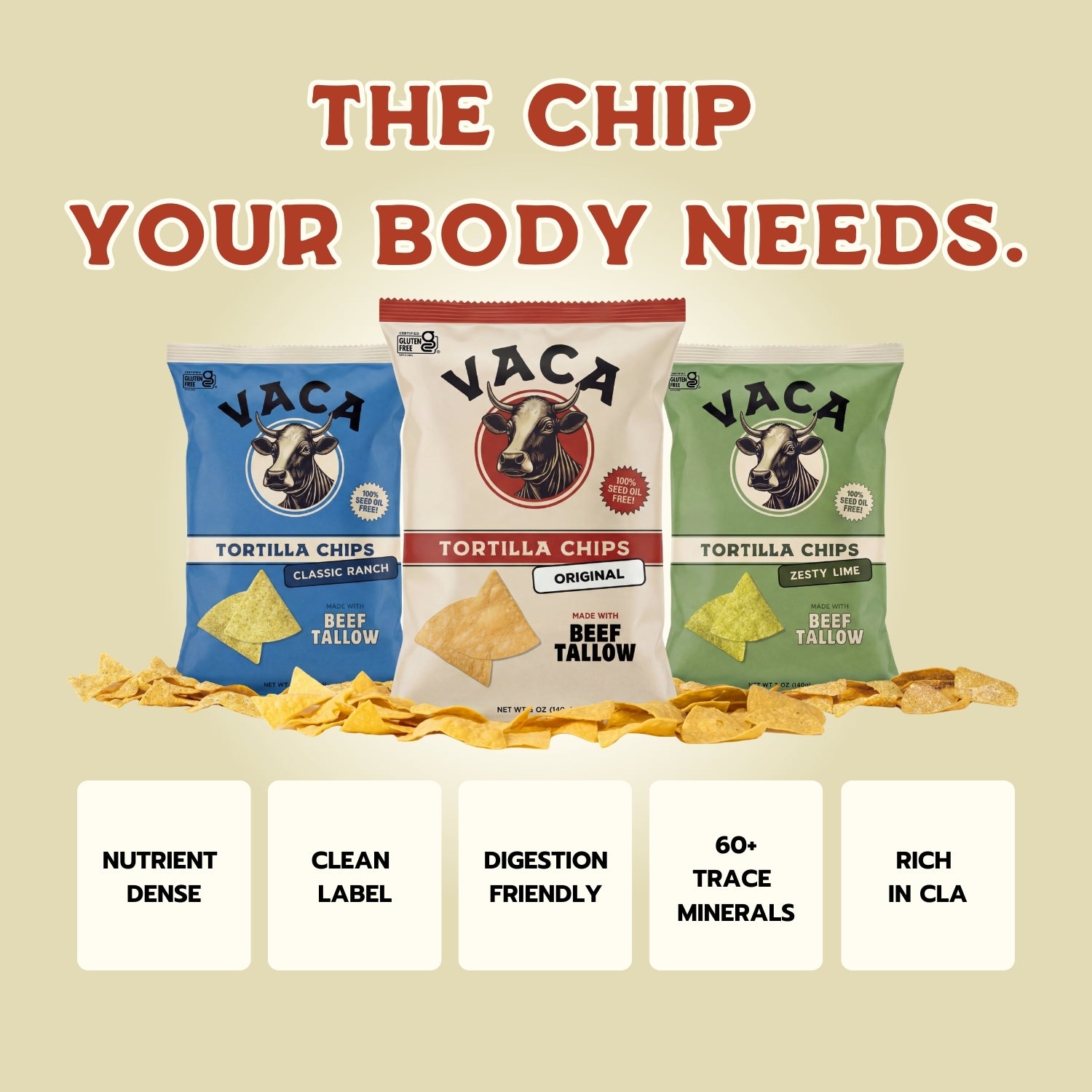 Vaca Chips Variety Pack