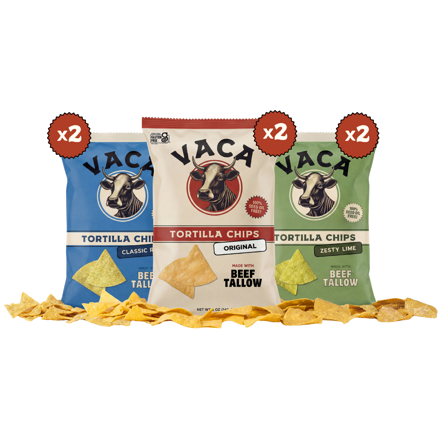 Vaca Chips Variety Pack