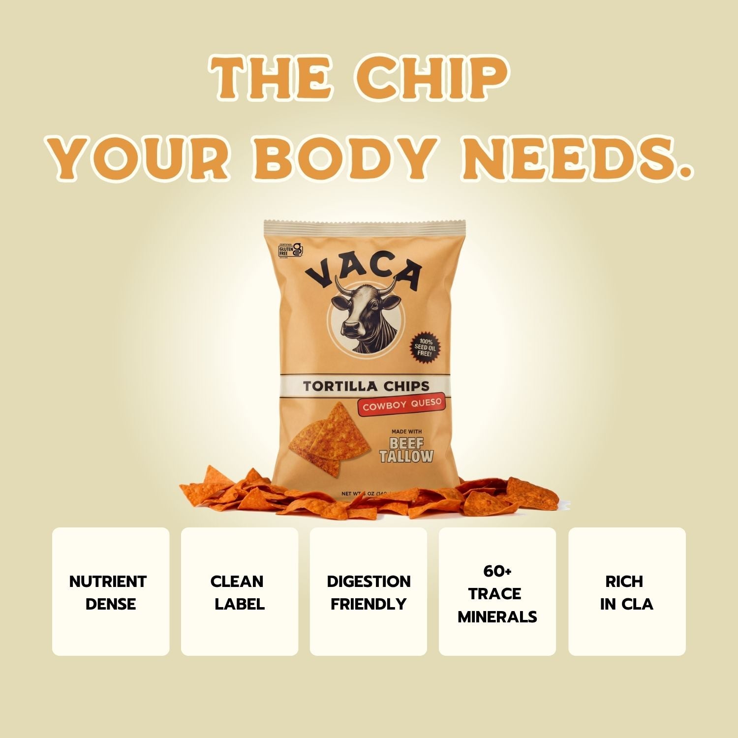 Vaca Chips Cowboy Queso