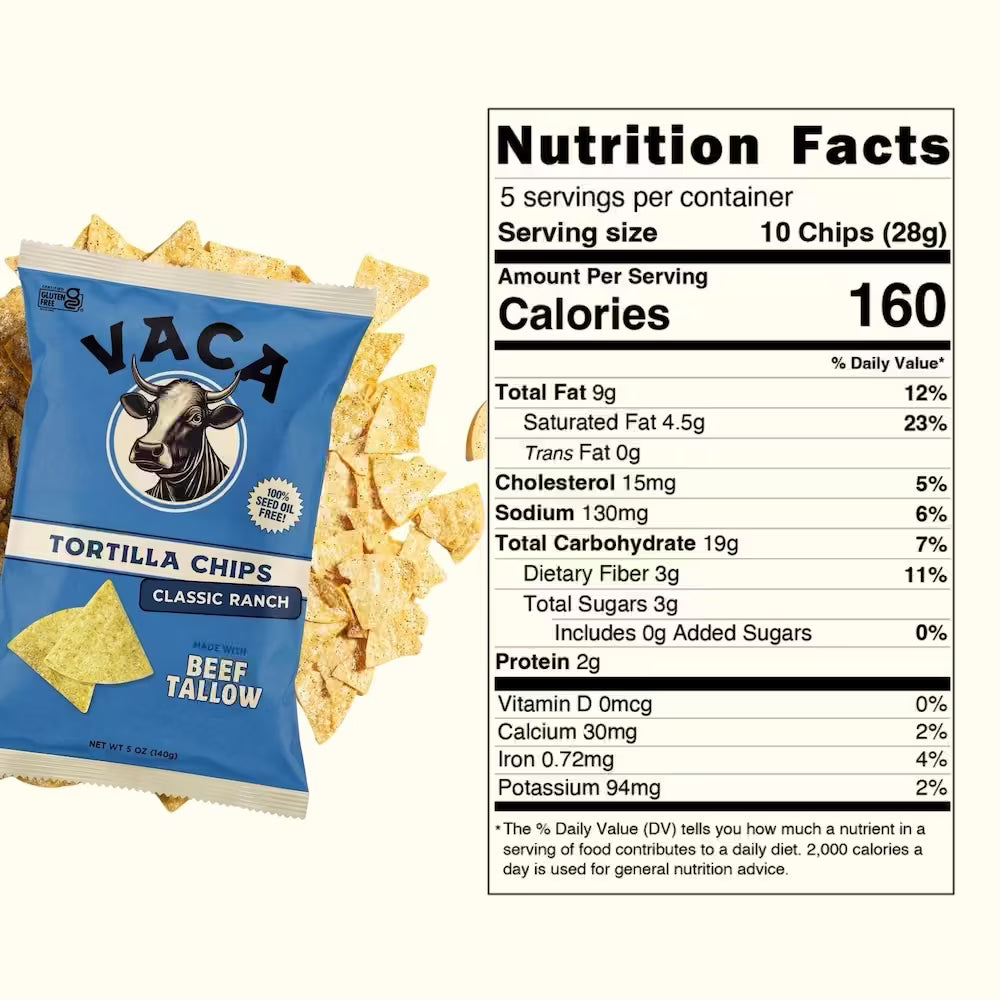 Vaca Chips Classic Ranch