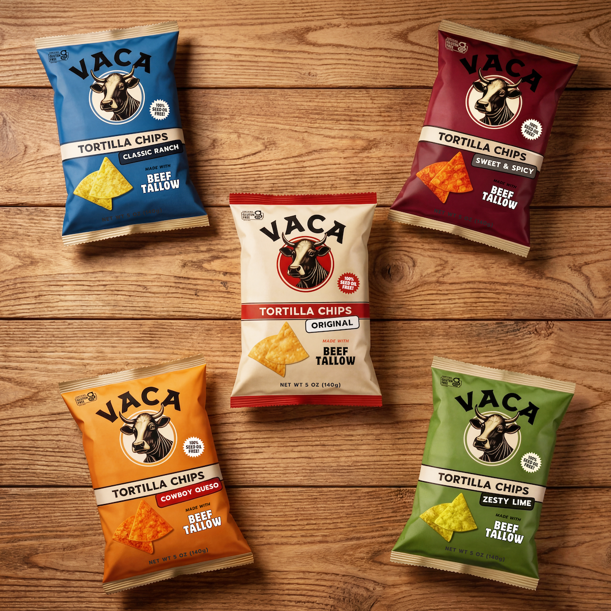 Vaca Chips Variety Pack