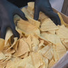process of frying tortilla chips in beef tallow
